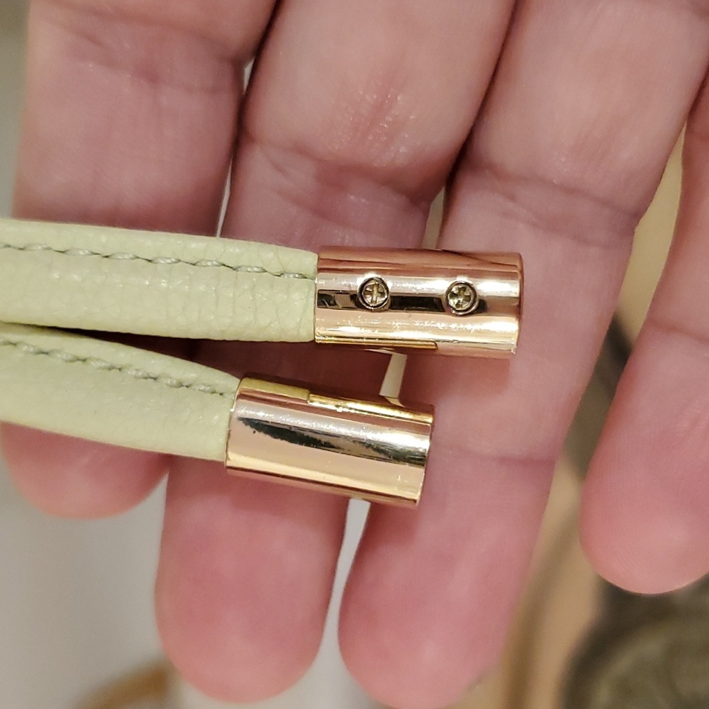 Vince Camuto Chartreuse Light Green Draw String L… - image 4